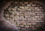 Old Brick Wall Texture For Background Stock Photo