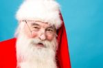 I Am The Santa ! Stock Photo