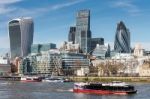 View Of The London Skyline Stock Photo