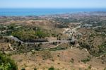 Mijas, Andalucia/spain - July 3 : View From Mijas In  Andalucia Stock Photo