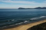 View Of Bruny Island Beach In The Afternoon Stock Photo