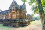 Prasat Hin Phanom Rung Is One Of Thailand Stock Photo