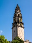 Cardiff, Wales - June 8 : Cardiff City Hall In Cardiff  On June Stock Photo