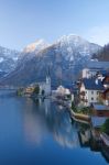 Hallstat Stock Photo