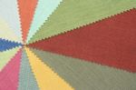 Multi Color Fabric Texture Samples Stock Photo