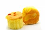 Cupcakes Isolated Stock Photo