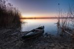 The Taray De Queros Lagoon Stock Photo