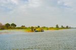 River Nile In Cairo Area, Egypt Stock Photo