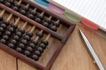 Accounting Abacus Stock Photo