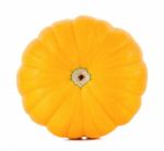 Pumpkin Isolated On The White Background Stock Photo