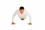 Push Ups Stock Photo