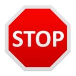 Stop Sign Stock Photo