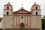 Santa Barbara Mission Stock Photo