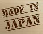 Made In Japan Represents Factory Manufacture And Export Stock Photo