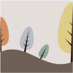 Tree Background Illustration Stock Photo