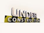 Under Construction Stock Photo