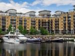 Assortment Of Boats In St Katherine's Dock London Stock Photo