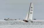 Sailing In The Torridge And Taw Estuar Stock Photo