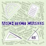 Architect Career Shows Architecture Design 3d Illustration Stock Photo
