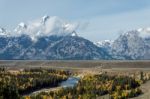 Snake River Overlook Stock Photo