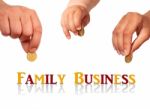 Family Business Concept Stock Photo