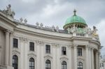 Hofburg At Heldenplatz In Vienna Stock Photo