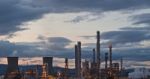 Grangemouth Oil Refinery Complex Stock Photo