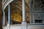 Interior View Of Verona Cathedral Stock Photo