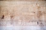 Historic Khmer Bas-relief At Angkor Wat Temple, Cambodia Stock Photo