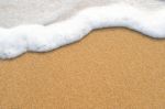 Wave Sand Stock Photo