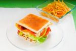 Club Sandwich Stock Photo