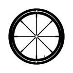 Bicycle Wheel  Illustration Stock Photo