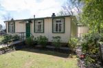 Prefabricated Bungalow At St Fagans National History Museum Stock Photo