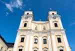 The Collegiate Church Of St Michael In Mondsee Stock Photo