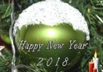 Happy New Year 2018 Stock Photo