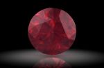 Ruby Or Rodolite Gemstone (high Resolution 3d Image) Stock Photo