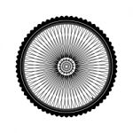 Bicycle Wheel Stock Photo