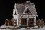 Gingerbread House Stock Photo