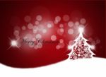 Merry Christmas Background Stock Photo