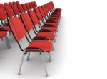 3D Chairs Stock Photo