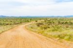 Namib Desert Landscape In Namibia Stock Photo