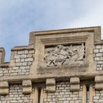 Windsor, Maidenhead & Windsor/uk - July 22 : Sculpture Above St Stock Photo