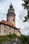 State Castle And Chateau Complex Of Cesky Krumlov Stock Photo