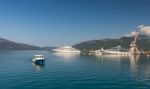 Embankment Of Tivat City In  Montenegro Stock Photo