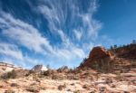 Zion Cloudscape Stock Photo