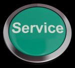 Service Button Stock Photo