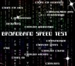 Broadband Speed Test Means World Wide Web And Communicate Stock Photo