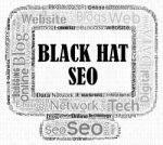 Black Hat Seo Means Sem Web And Search Stock Photo