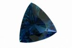 Alexandrite On White Background Stock Photo