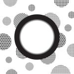 Circle And Dotty Background Stock Photo